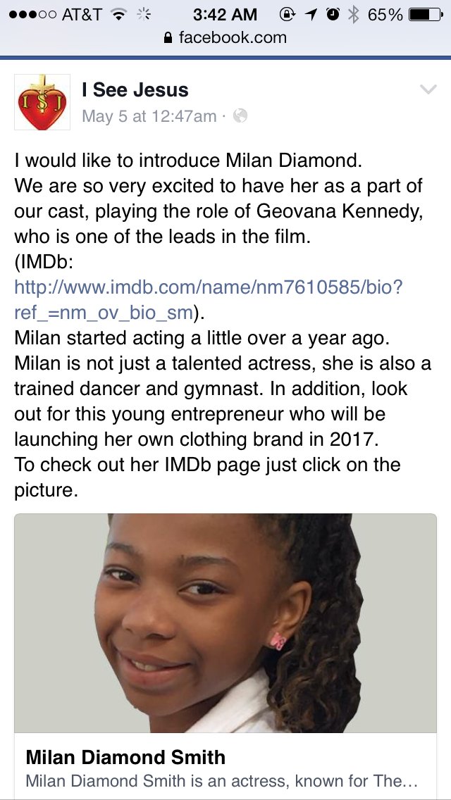 alphaomegapj's tweet photo. #ModelMilan star is shining #brighter each day. #BEaUTYDocumentary #ISEEJESUSFILM https://t.co/wxmrhtG72L