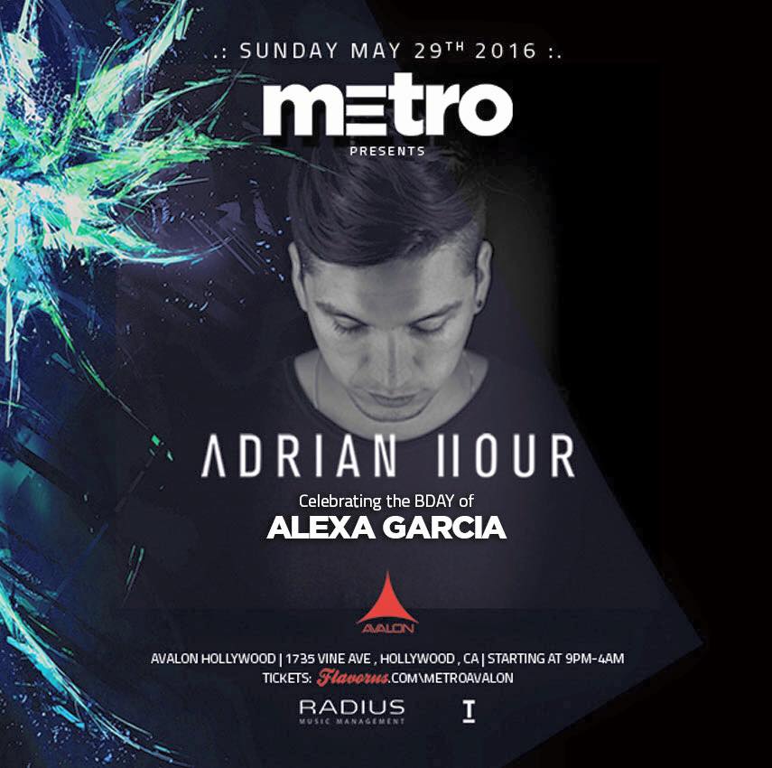 Whatsup Alexa! Here's your pass for our May 29th show <a href="/AvalonHollywood/">Avalon Hollywood</a> :)

<a href="/MayhemHollywood/">Hollywood Mayhem</a> <a href="/Metro_LA_/">Metro Los Angeles</a> <a href="/AlexaGL1992/">Alexa GL</a>