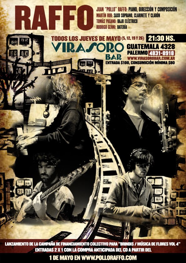 puenteadrian's tweet photo. HOY 9PM en #QueNocheTete @radio10 @JuanPolloRaffo su album #Brindis y su presentacion en @VirasoroBar https://t.co/OtLfhIvNXO