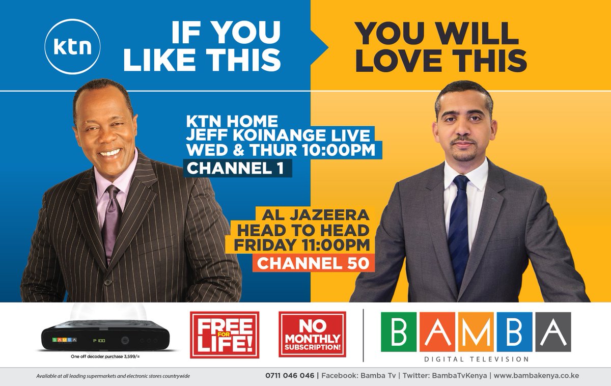 StandardKenya's tweet photo. #KTNinaBamba https://t.co/Fqm6mo8Yyx