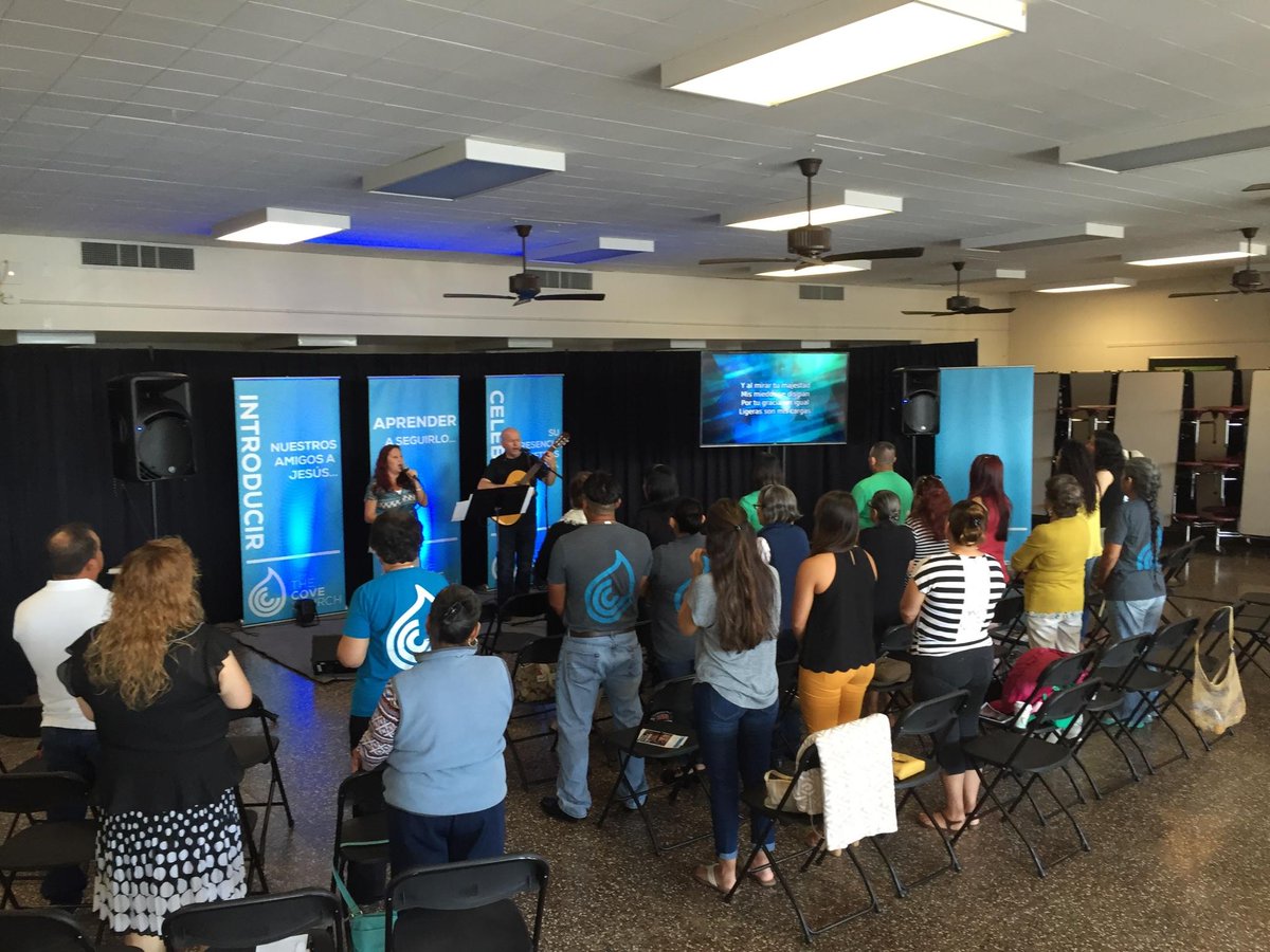 thecovechurch's tweet photo. Great time of worship at the West Rowan Spanish service this morning! #neighborhoodcampus #onechurch #manylocations https://t.co/z37whNpOv7