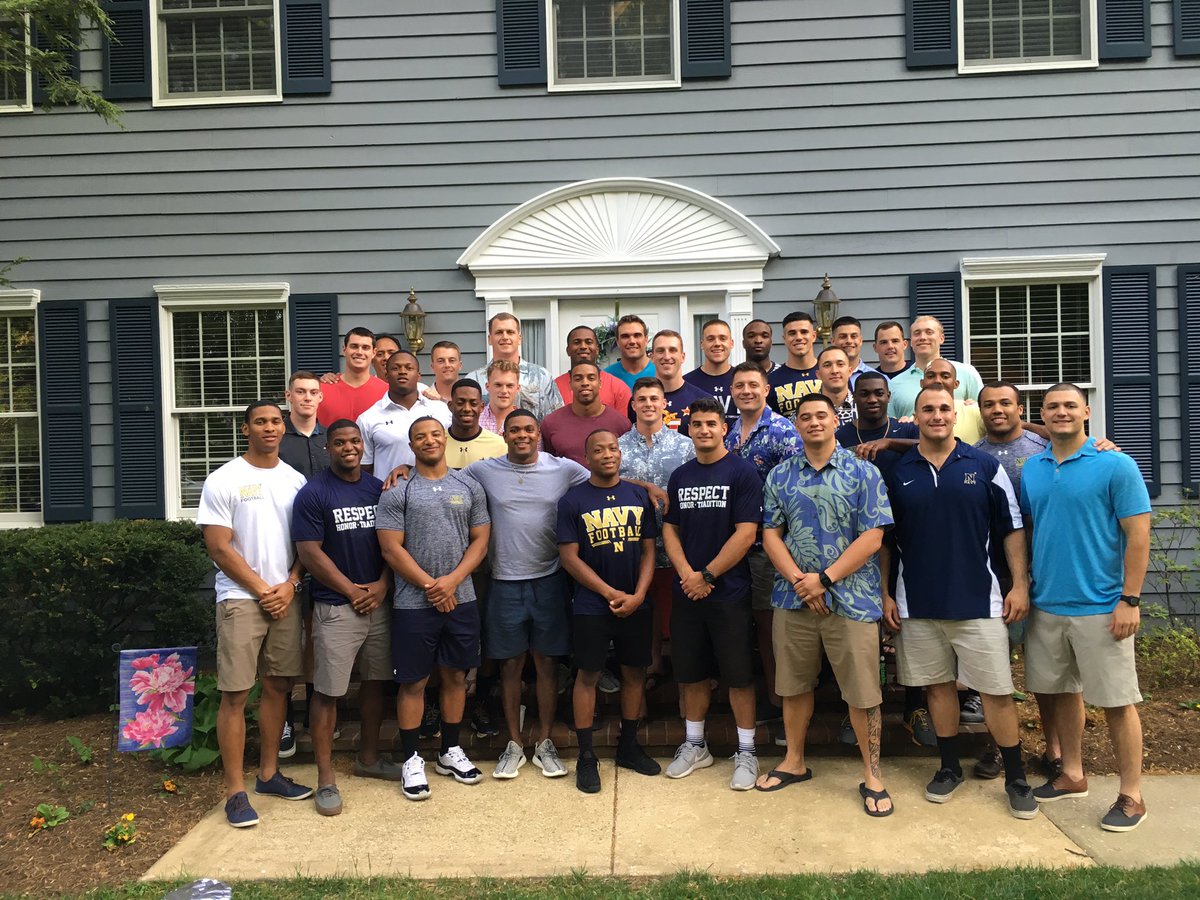 Humbled and honored to have been a part of these men's lives. Winningest class in #NavyFootball history. #Proud #1&amp;0