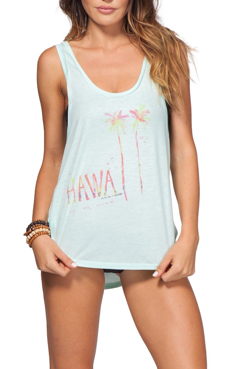 NewInClothing's tweet photo. New @ #Nordstrom from #RipCurl Rip Curl 'Hawaii Kiss' Muscle Tank https://t.co/aOFcGavvtv https://t.co/BG5zQ2Hq5y