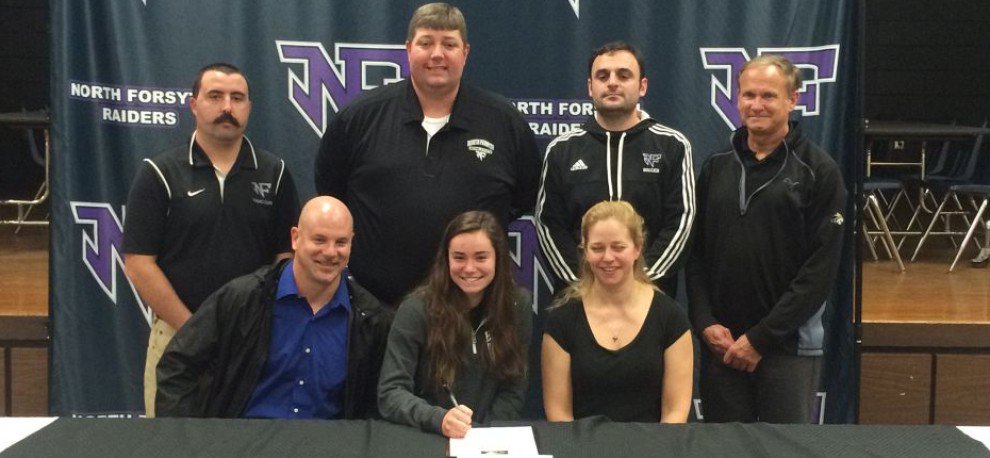 Lets give a big WELCOME to Elizabeth Johnson! North Forsyth's Johnson Commits to Brenau Soccer.