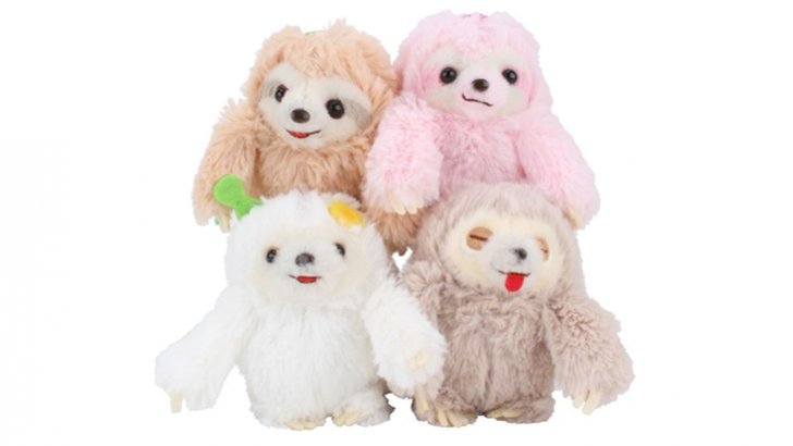 Namakemono Plush Sloths from Amuse  feedproxy.google.com/~r/cluttermaga…
