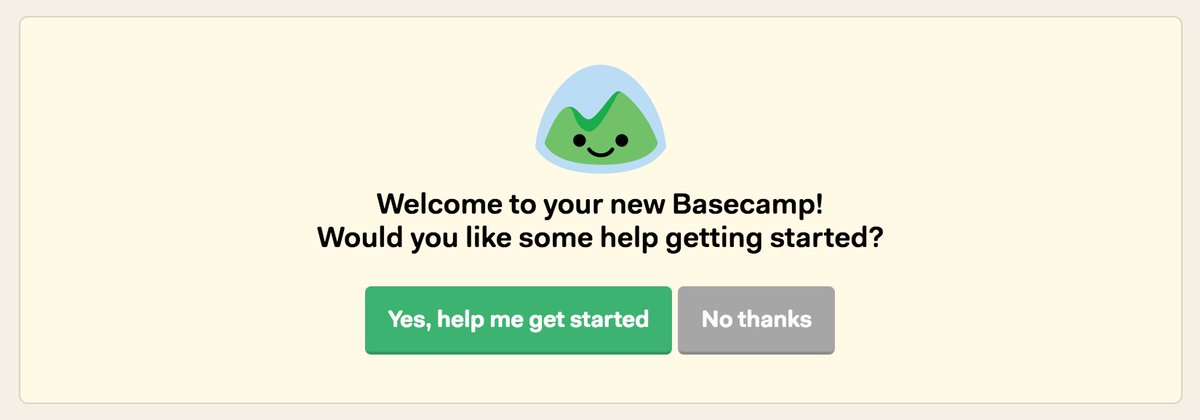 weavermedia's tweet photo. .@basecamp OhMyGodPleeeaseMakeThisBoxGoAwayWhenIMakeANewProject :) https://t.co/n2aENrjNk5