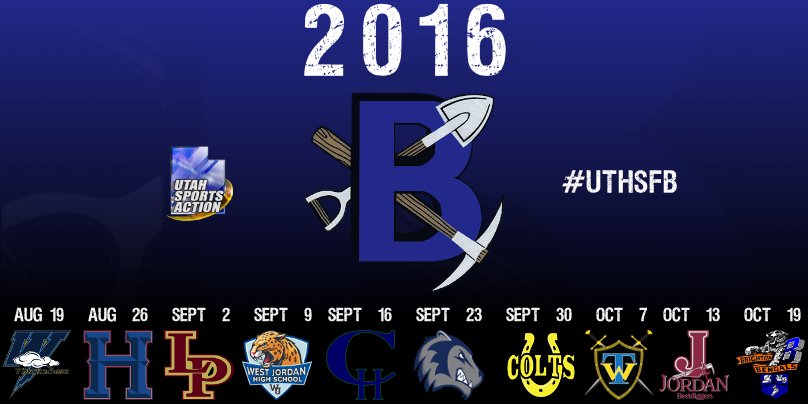Utah High School Football: Bingham Miners 2016 Schedule. #UTHSFB <a href="/BinghamFB/">Bingham Football</a> <a href="/tufele123/">🇼🇸jay Tufele🇦🇸</a> <a href="/ColeClemens/">Cole Clemens</a> <a href="/BHSPITCREW/">BHS Student Section</a>