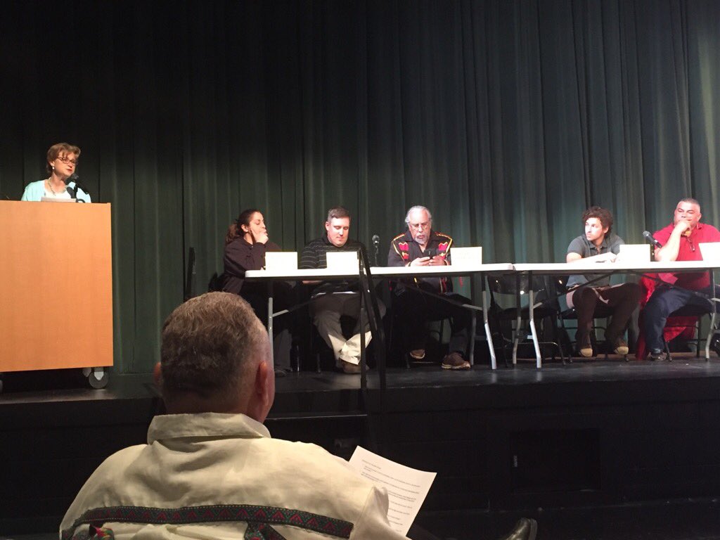 Dan_VanderMolen's tweet photo. Hosting the FLOW film festival. Honored to have members of the Ramapo-Lenape Tribe to discuss their plight vs Ford https://t.co/l2WeMMBqVM