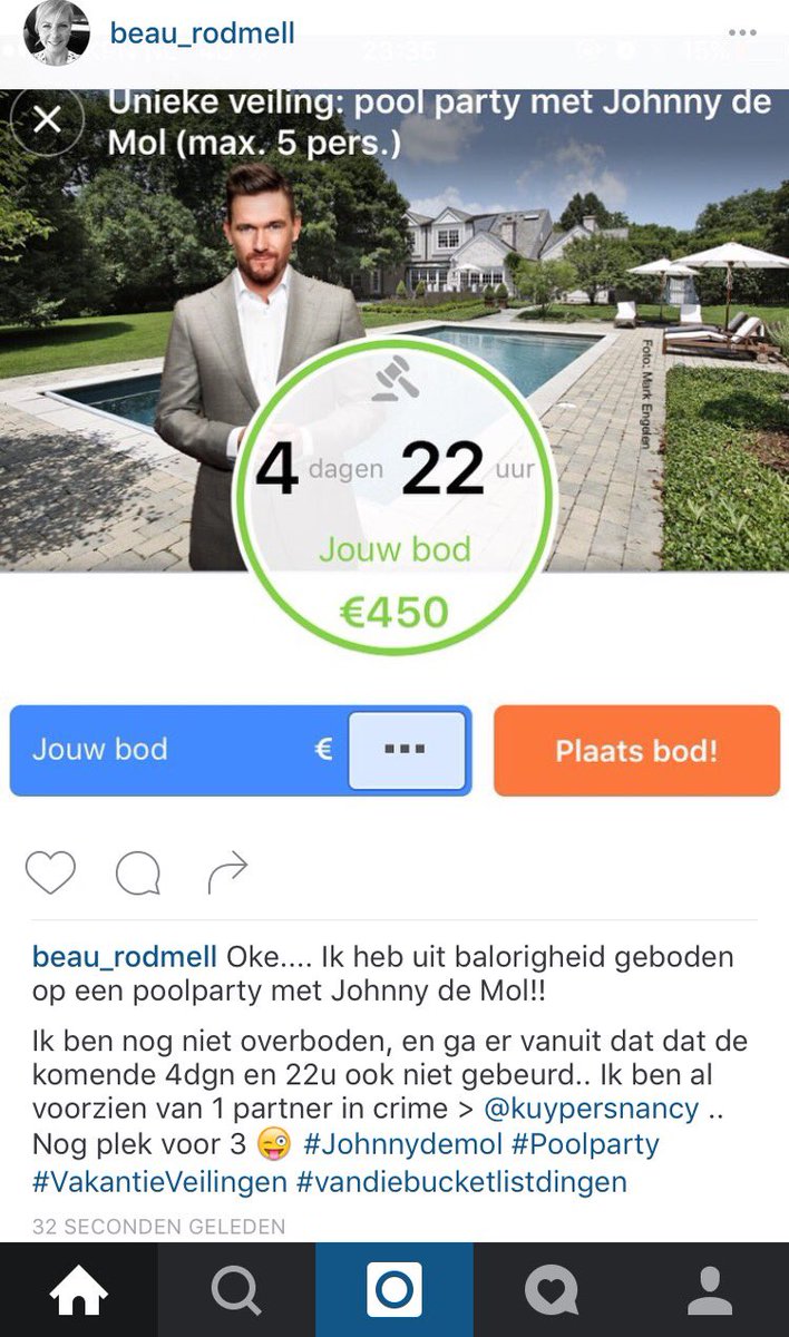 Dit wil je toch voor niemand anders dan voor ons doen @JohnnyDeMol_