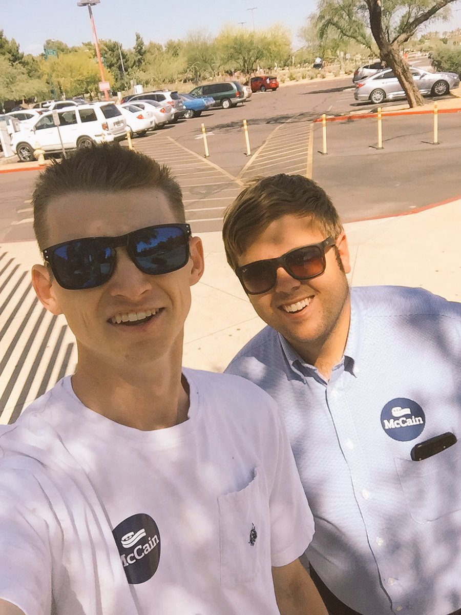 Cam_Perry02's tweet photo. Stop by the #PVmall and visit me and my dude Alex and help us support @SenJohnMcCain https://t.co/RDEQ0GZiVY