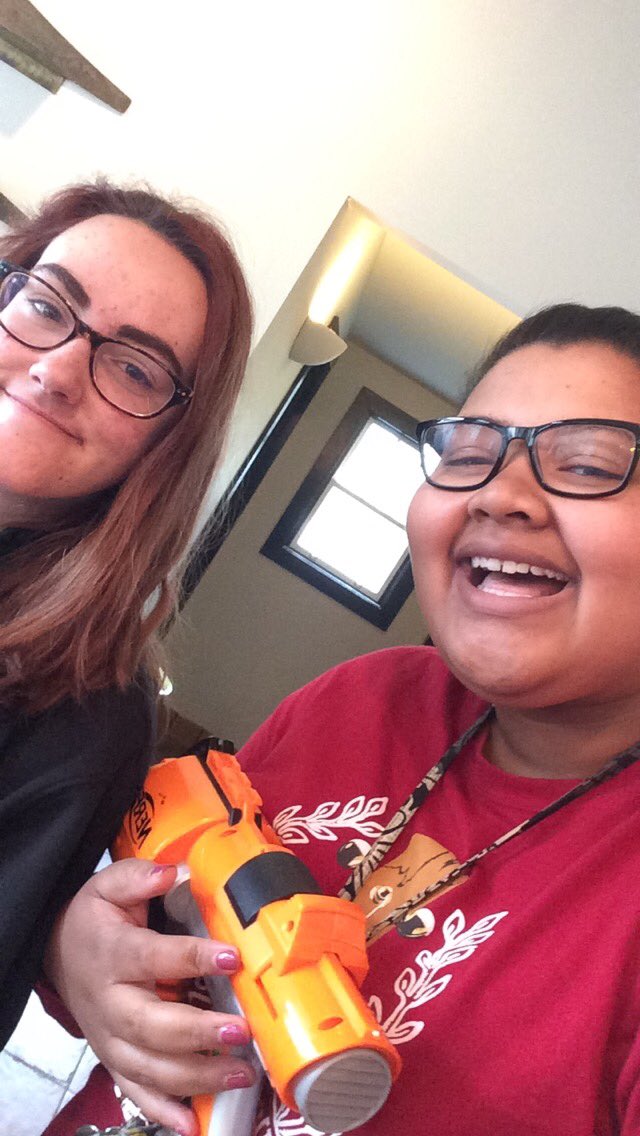 domdomprince's tweet photo. And 1st out from Bang Train is @ShelbyEvans86 another Gorilla victim from zero dart 30 @ep_nerf16 https://t.co/hexERhlVG1