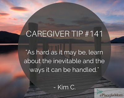 APlaceForMom's tweet photo. #TuesdayTip: “As hard as it may be, learn about the inevitable and the ways it can be handled.” – Kim C. https://t.co/ucrRHiiu1V