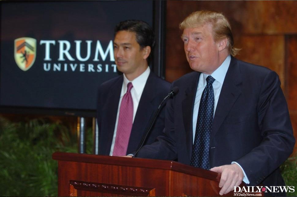NYDNLocal's tweet photo. Donald Trump's lawyers think a jury will save Trump University from being outted as a fraud  https://t.co/iKcBr2Fk0X https://t.co/ZCZ5HfYEko