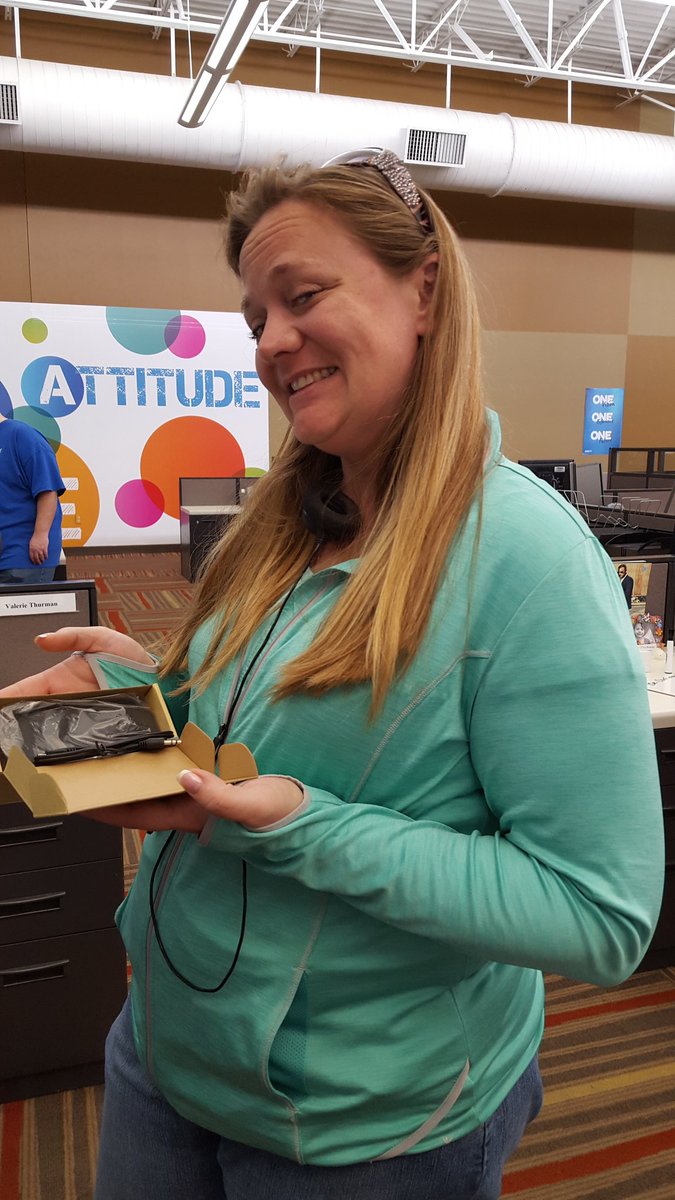 Sonya_T_Harris's tweet photo. Rebecca Griego didn't get caught in the Zone alone. She is the weekly winner for in call adoption. #ownitwinit https://t.co/pTqfIjoIxB