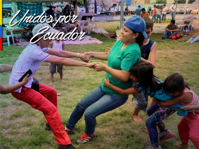 Poderosa es la unidad del pueblo ecuatoriano que puede iluminar el mundo entero #UnidosPorEcuador