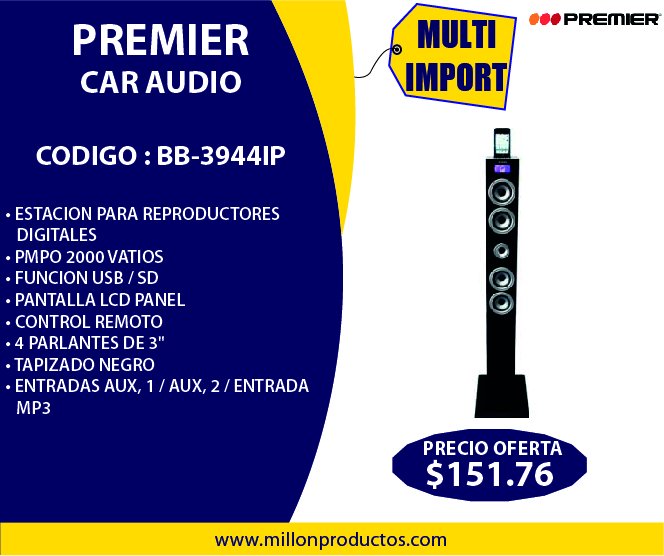 MULTIMPORTACION's tweet photo. Los mejores productos en audio para tu casa u oficina, aprovecha ahora mismo con un gran descuento @MULTIMPORTACION https://t.co/OvM24Bg18G