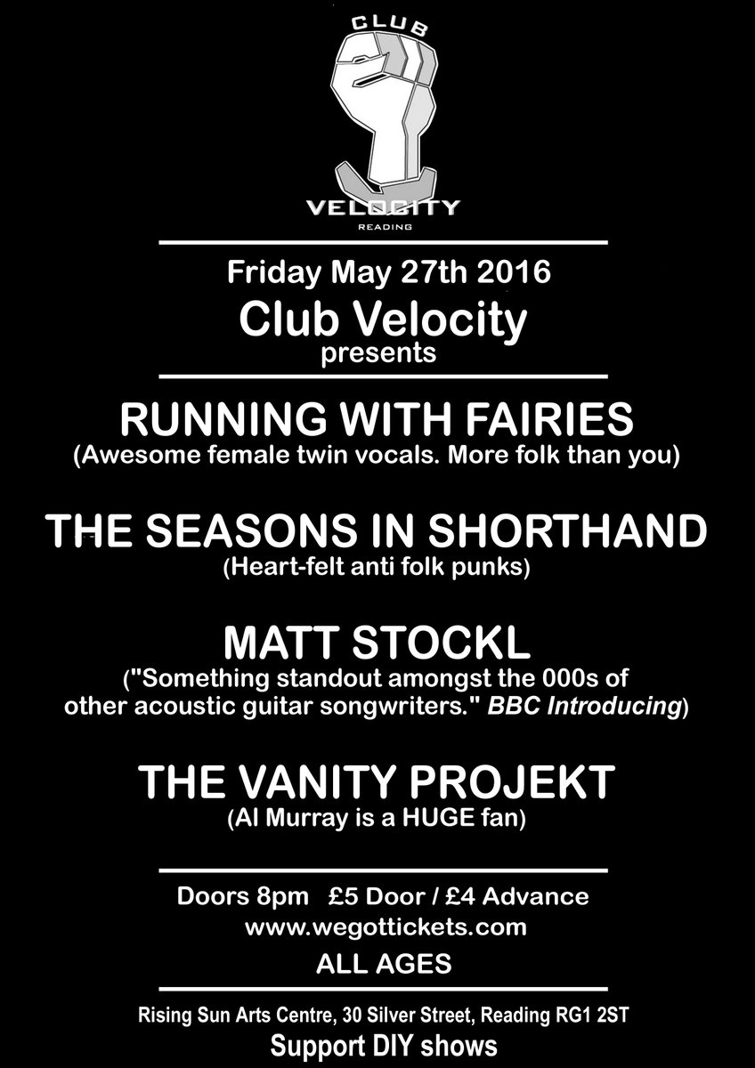 FutureTrms1's tweet photo. May27th @runningfairies @MattStockl @Seasonsinshort @vanityprojekt @UniofReading @readifolkradio @getreading https://t.co/xbJbs5z5vI