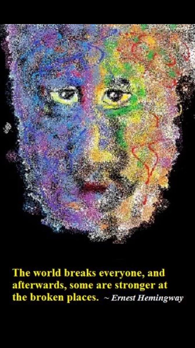 monkeytraps's tweet photo. #monkeytraps #stronger #recovery #hemingway https://t.co/I722LUvLz6