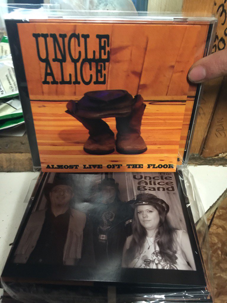 UnclealiceNoDev's tweet photo. Uncle Alice CD release party this Friday at the Fraser!! Special guests nostalgia and the supergroup!! https://t.co/wCYC84GLk5