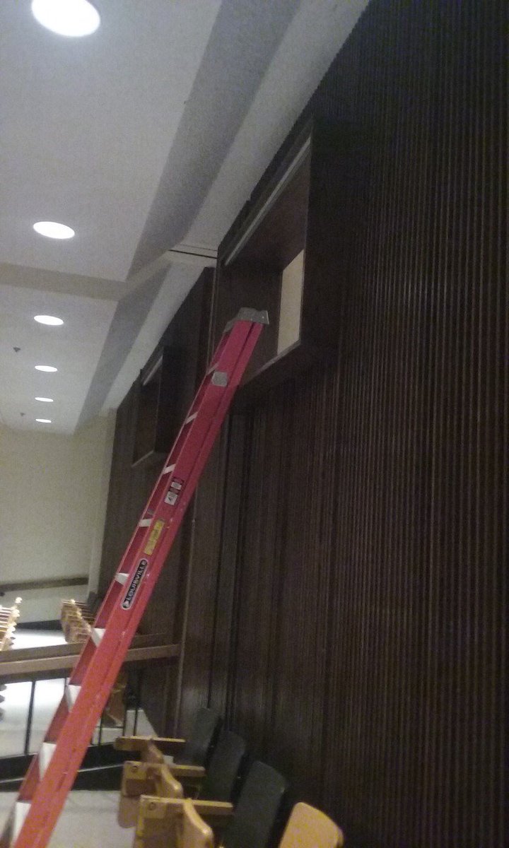 Nobody can stop me from getting into the booth. Nobody.