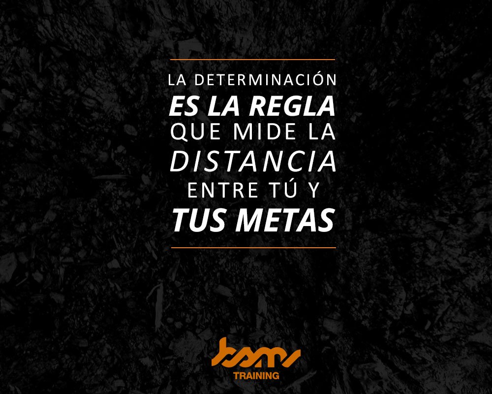 Bsmmexico's tweet photo. La distancia entre tú y tus metas sólo se acorta con disciplina y pasión. 
#BSMTraining #motivation https://t.co/qMbzwEYqpN