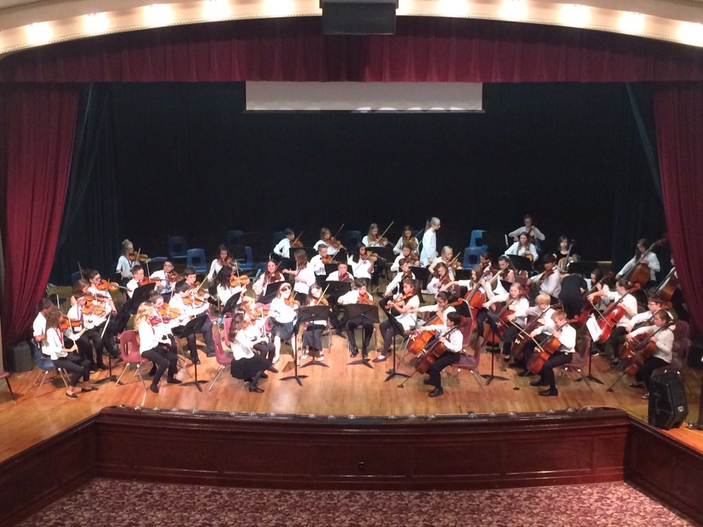 OLDHIGHMS's tweet photo. @OLDHIGHMS 6th grade Spring Orchestra Concert. #weareoldhigh #bpsmatters https://t.co/G115UdWbC0