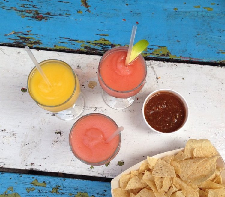 There's still #HappyHour left for a Mango #Margarita! #ATX