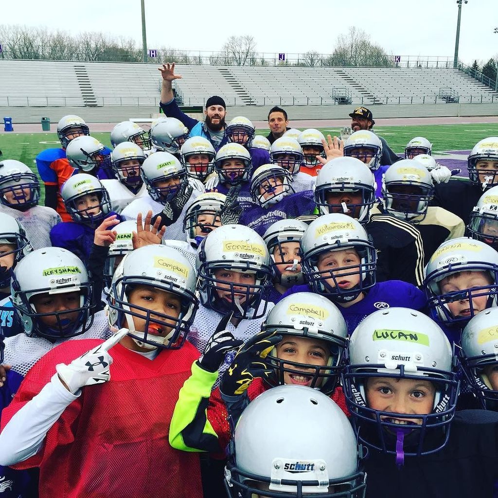 bbulcke's tweet photo. "All about the kids!" -Everybody #CFL #ConcussionLF https://t.co/cjSc74o5hy https://t.co/s8l8Ra56q2