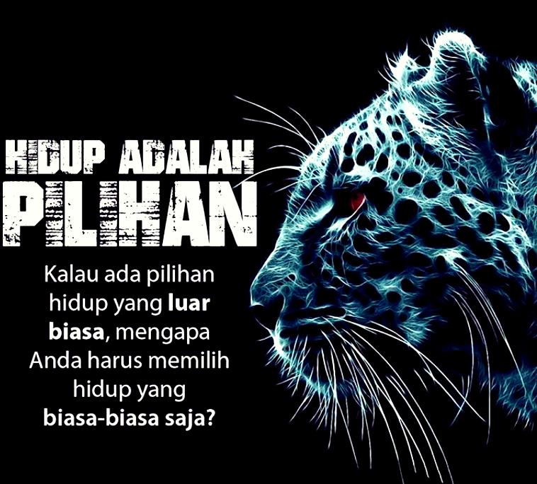 Hidup adalah pilihan teman2..