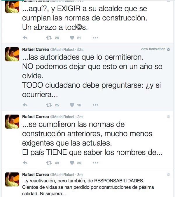¡Ay Mashi! Pero y como hablamos de la pésima calidad de las escuelas del #Milenio construidas por su Gobierno? #RT