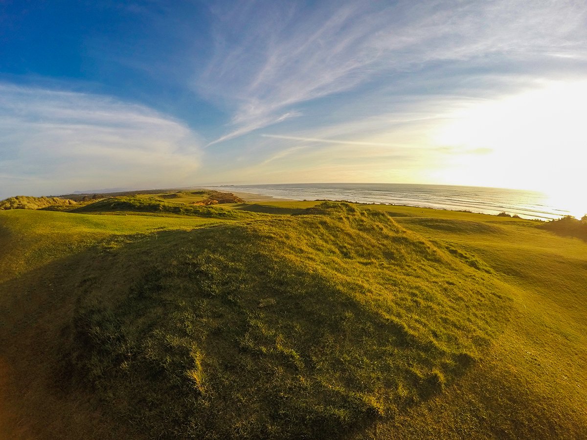 That moment when you know something good is just around the corner #GoProGolf