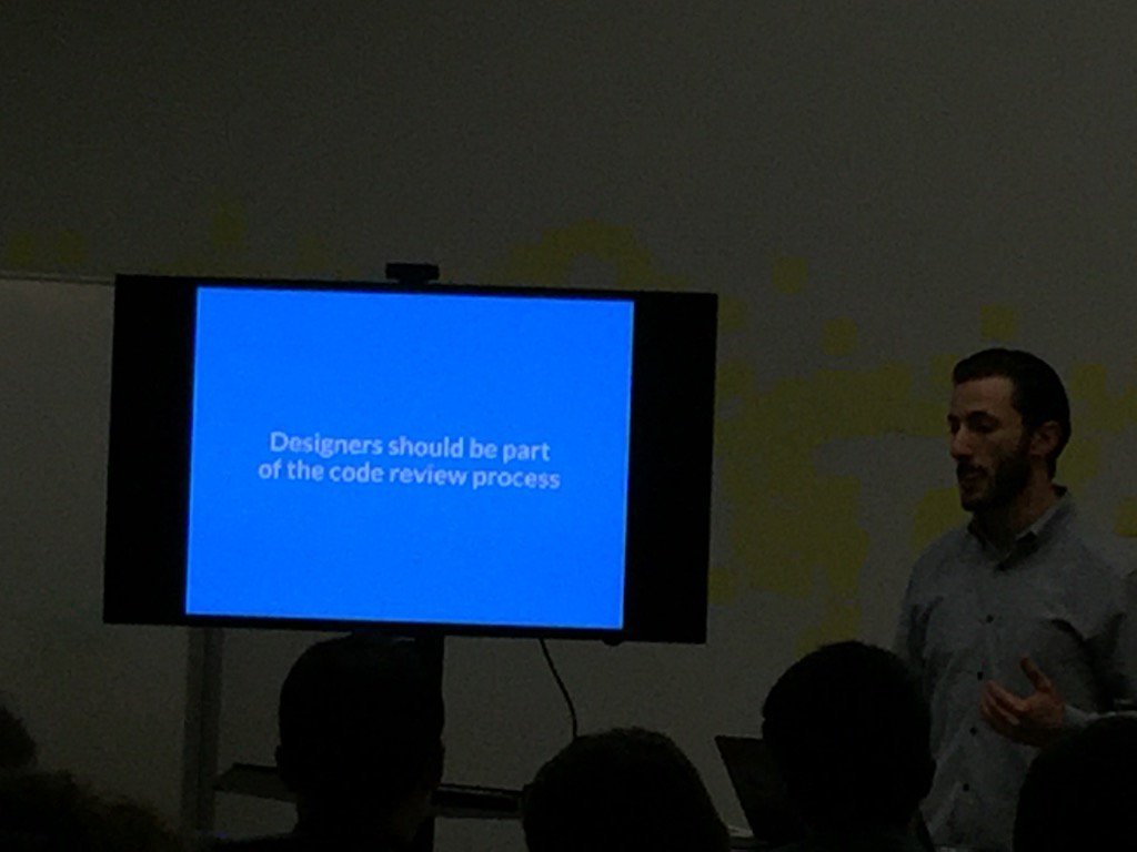 itsmisscs's tweet photo. "make designers a part of your code review process" @ianyamey @gothamsass. Yes, this Fitz open borders pattern https://t.co/IW79KpriDy