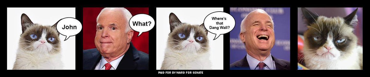 TeamWardPima's tweet photo. Arizonans demand answers from #McCain; unsatisfied will vote #KelliWardAZ #SenAZ 8-30-2016 #ShakeUpDC #MakeDCListen https://t.co/aYUTKEAXjJ