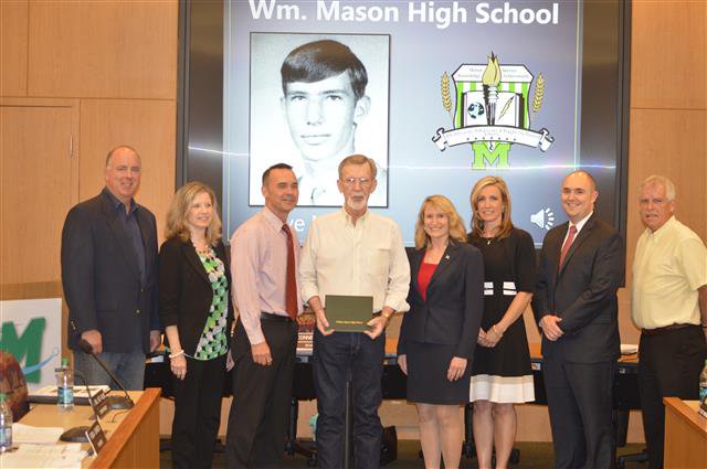 MasonSchools's tweet image. 47 yrs later Vietnam Vet Steve Mullins gets his Wm. Mason HS Diploma. Get kleenex bc @TammyMutasaWLWT has story @ 11