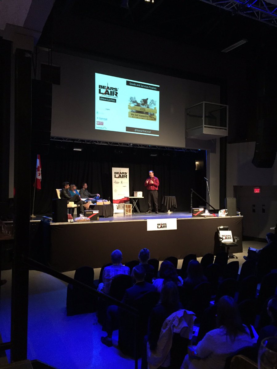 maxcommunicates's tweet image. #Kawarthalocal is rockin' His Bears Lair presentation