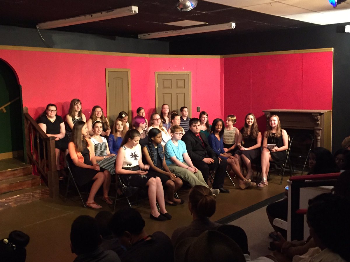 Proud of the newest <a href="/BerryMSDrama/">Berry MS Drama</a> Junior Thespian Inductees! <a href="/BerryMiddle/">Berry Middle School</a>