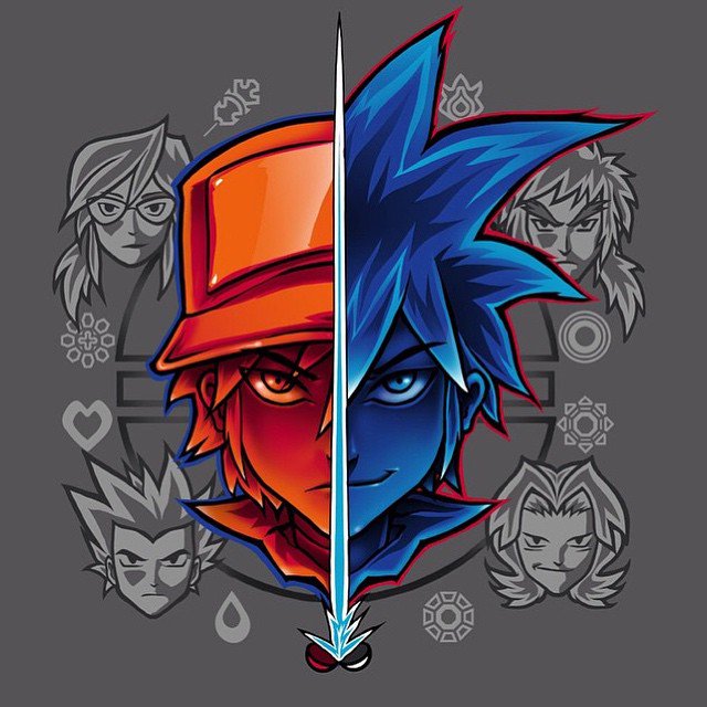 Misty_GymLeader's tweet photo. Which side do you choose??? Red or Blue? https://t.co/Jlg20YW7xV