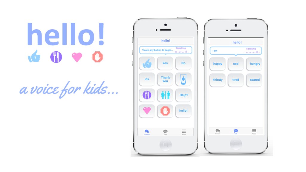 helloappforkids's tweet image. Hey Candice can we get a mention? We help children that are deaf by giving them a voice. Have your team message us.