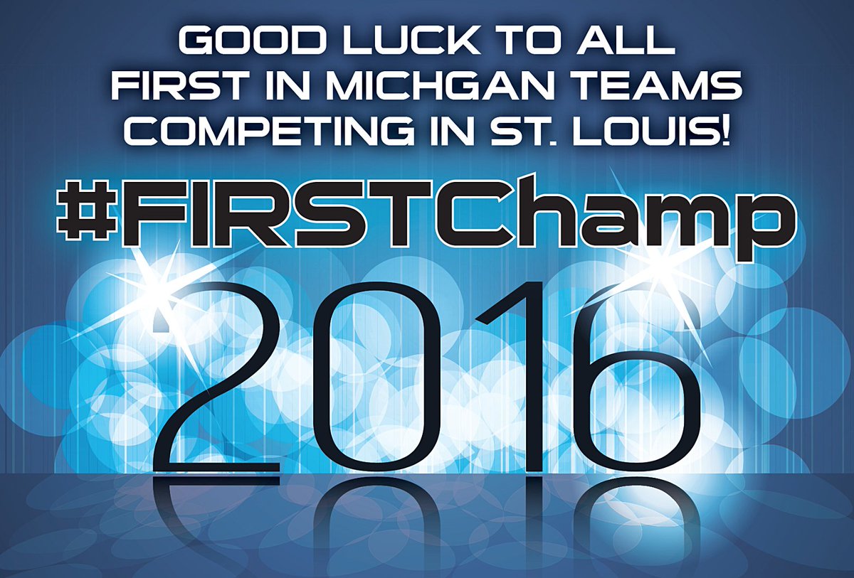 CorsairRobotics's tweet photo. Good luck at #FIRSTChamp! @first_mercy @AdamBots @Team4405 https://t.co/p0DEhAMos8