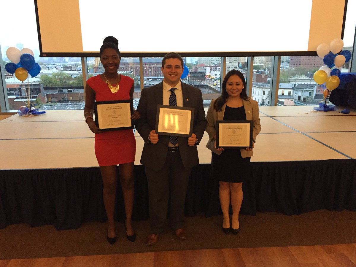 SaintPetersRHA's tweet photo. Our three cofounders were inducted into Cross Keys tonight! Onward to a bigger and better RHA! https://t.co/ebXUriYQh5