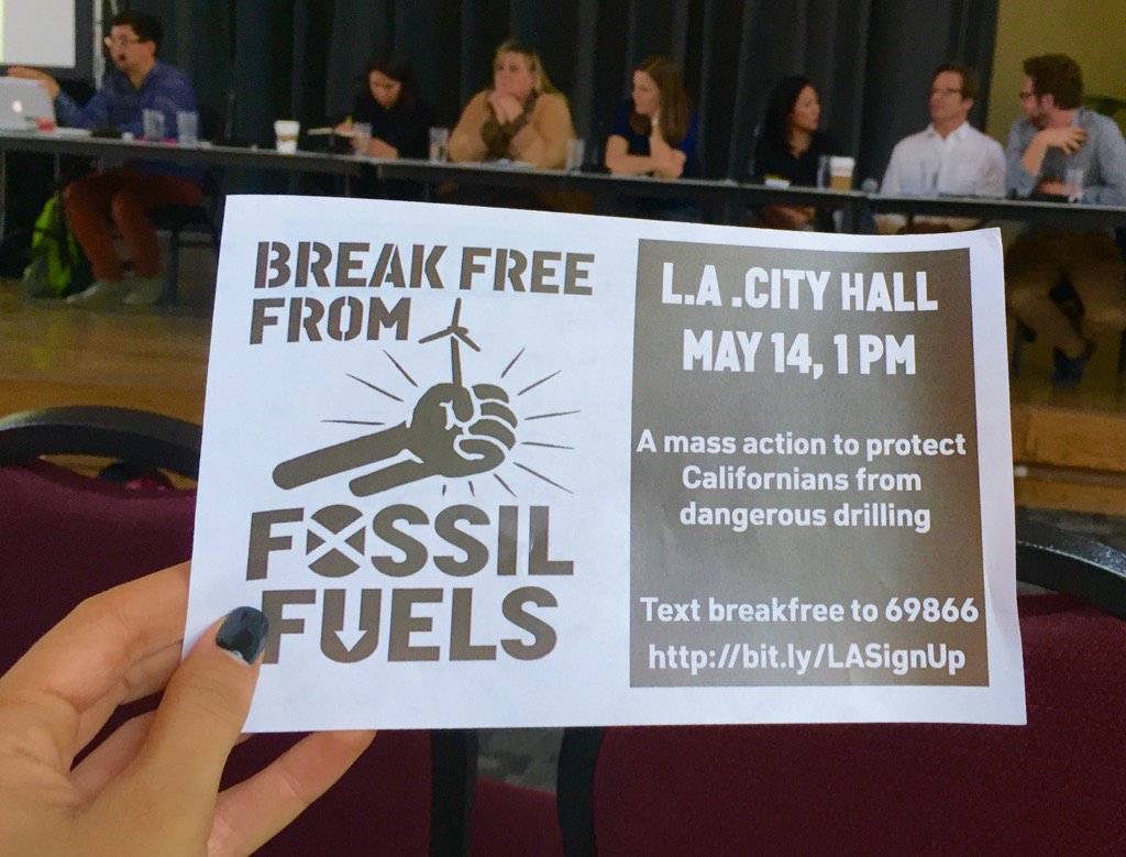 A modern world worth fighting for. Break free from #fossilfuels #nonviolentaction #porterranch @SpectralQ @green4EMA