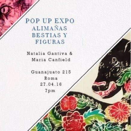 lospiglos's tweet photo. Mañana es la expo de una Amiga que tiene la pura maniaquera  #bestias #alimañas #roma #CDMX https://t.co/6o2JqxnWav