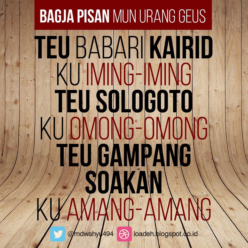 mdwahyu494's tweet photo. Bagja pisan upami urang geus... #rebonyunda #UrangSundaAsli #infoBDG #bdginsight #bandung  #SarapanPagi https://t.co/RNDMyB2xls