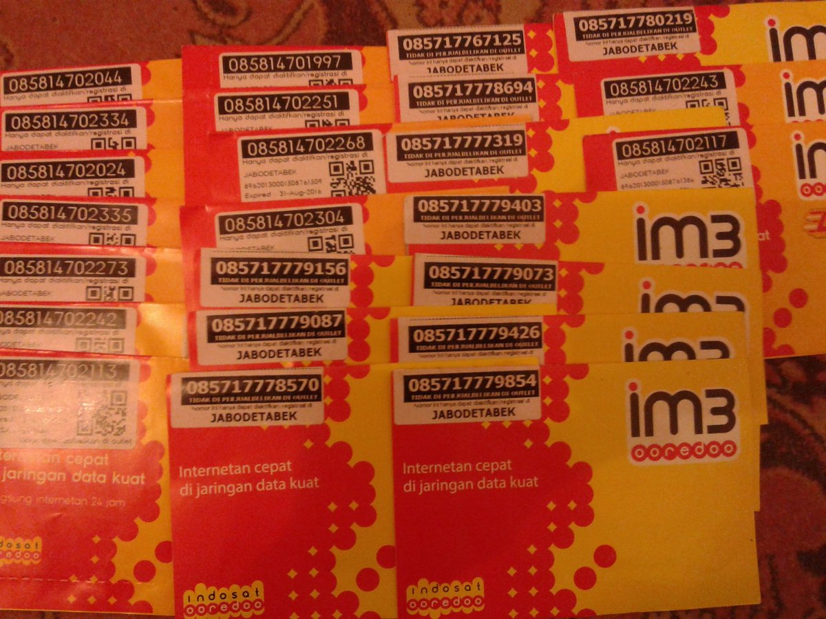 di order kartu perdana Indosat Ooredoo dengan pulsa 50.000 dengan harga 45K. Cuma promo hr ini! Contact 085782435449