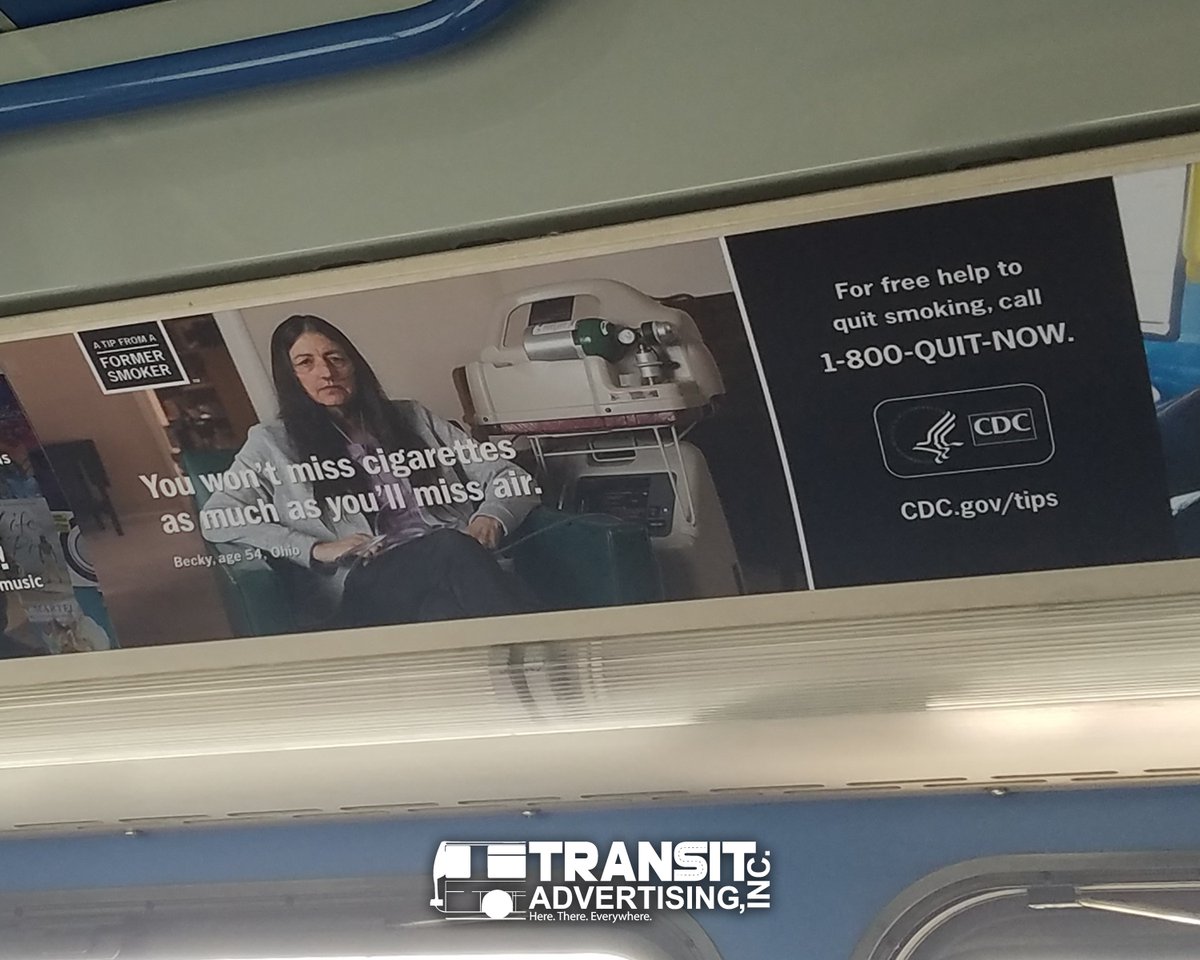 TransitAdInc's tweet photo. .@CDCGlobal is reaching their audience with impactful interior card ads. #TransitAd Options: https://t.co/cAvh7uDH8y https://t.co/QYIuatbNjM