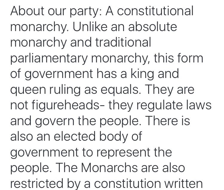 longliveDandT16's tweet photo. About our party, campaign, and beliefs! https://t.co/Vk1Lt5CV1V