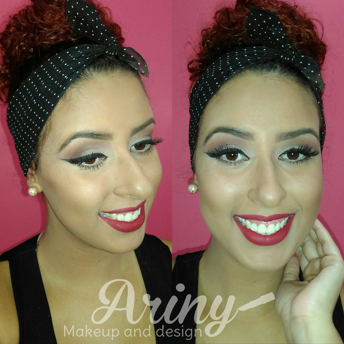 arinymakeup's tweet photo. Ainda do último vídeo! Clica no link e assista agora o tutorial. Maquiagem Pin Up ❤
 👉 https://t.co/5PjdX3L3gZ https://t.co/6DJ0dxGJKq