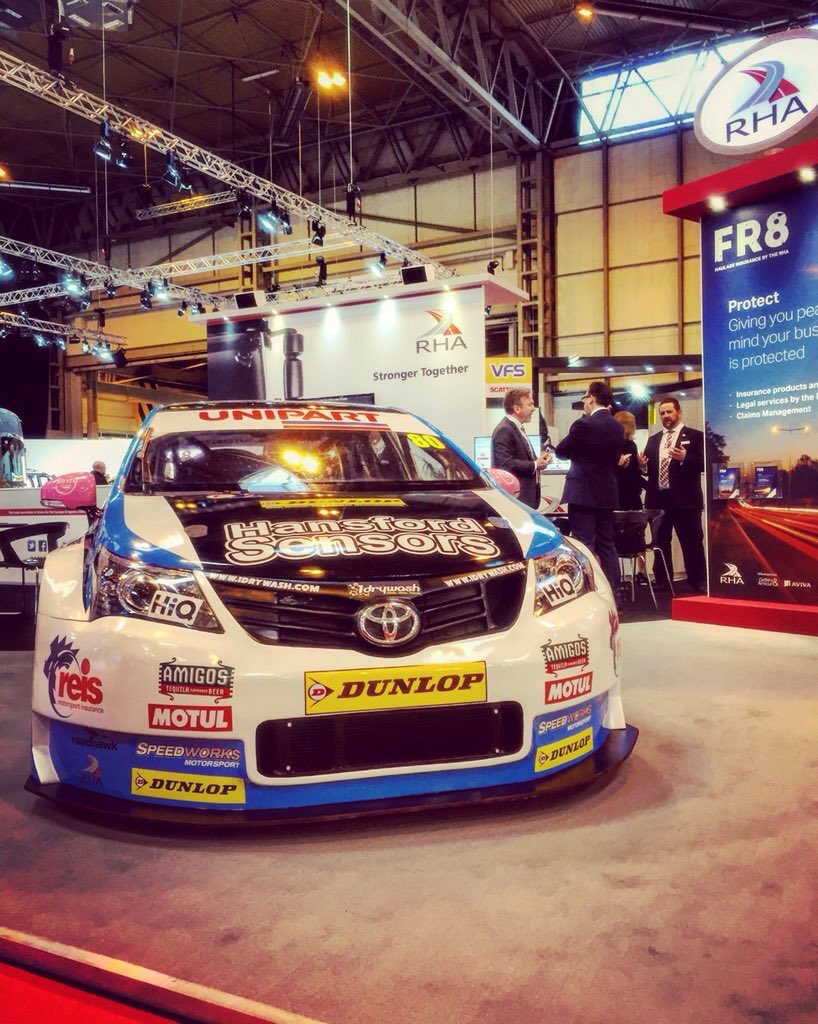 Day 2 <a href="/TheCVShow/">Commercial Vehicle Show</a> pop along and see the <a href="/SpeedworksMS/">Speedworks Motorsport</a> #BTCC race winning car with <a href="/Tomingram80/">Tom Ingram</a> <a href="/RHANews/">RHA</a>