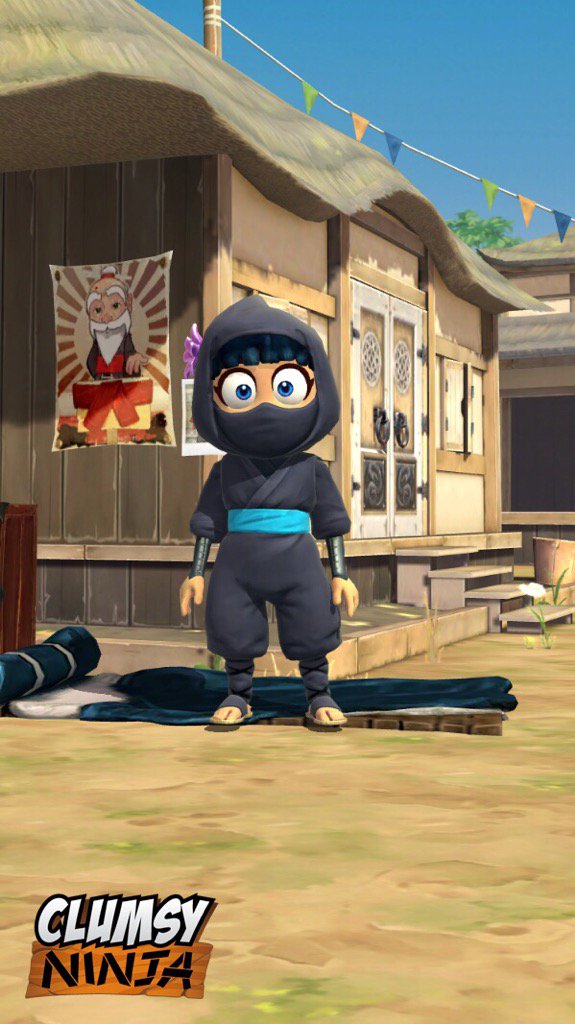 ForevaGay's tweet image. Check out my photo of #ClumsyNinja for iPhone! Try it for FREE! nmgam.es/cn-tpht