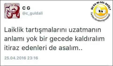 #MilletLaiklikİstemiyor